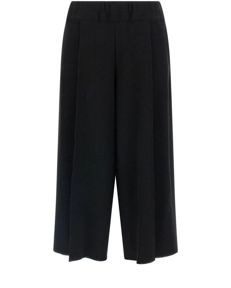 Issey Miyake Palazzo Pant in black, Cotton