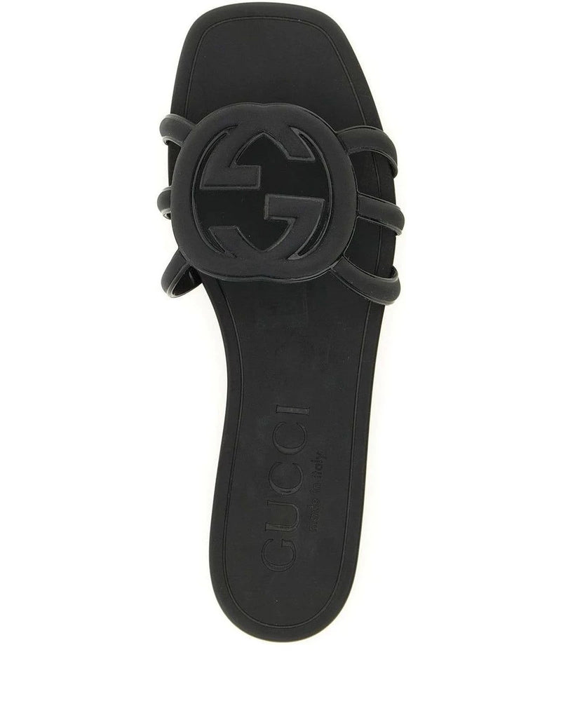 Gucci Slides in black, Rubber — view 4