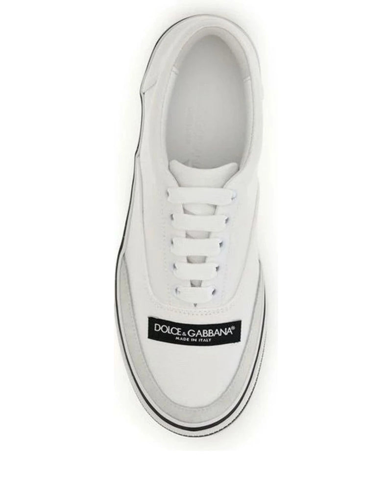Dolce & Gabbana Sneakers in white, Cotton — view 4