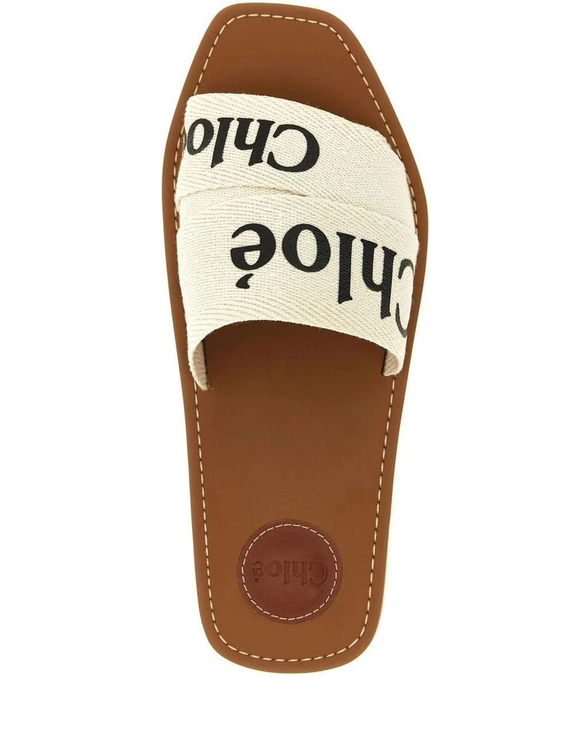 Chloé Sandals in white, Linen — view 4