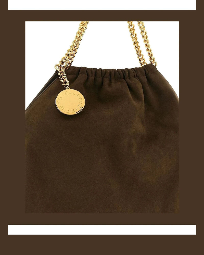 Stella McCartney Shoulder Bag in brown, Polyester — view 3