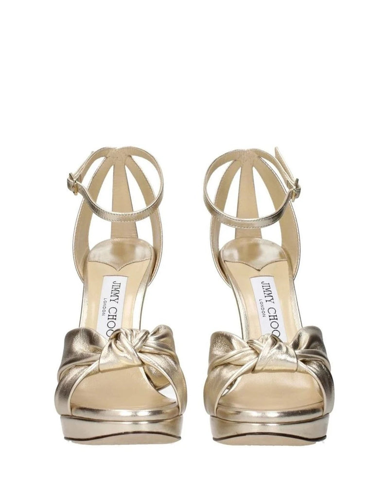 Jimmy Choo Sandals in gold — view 3