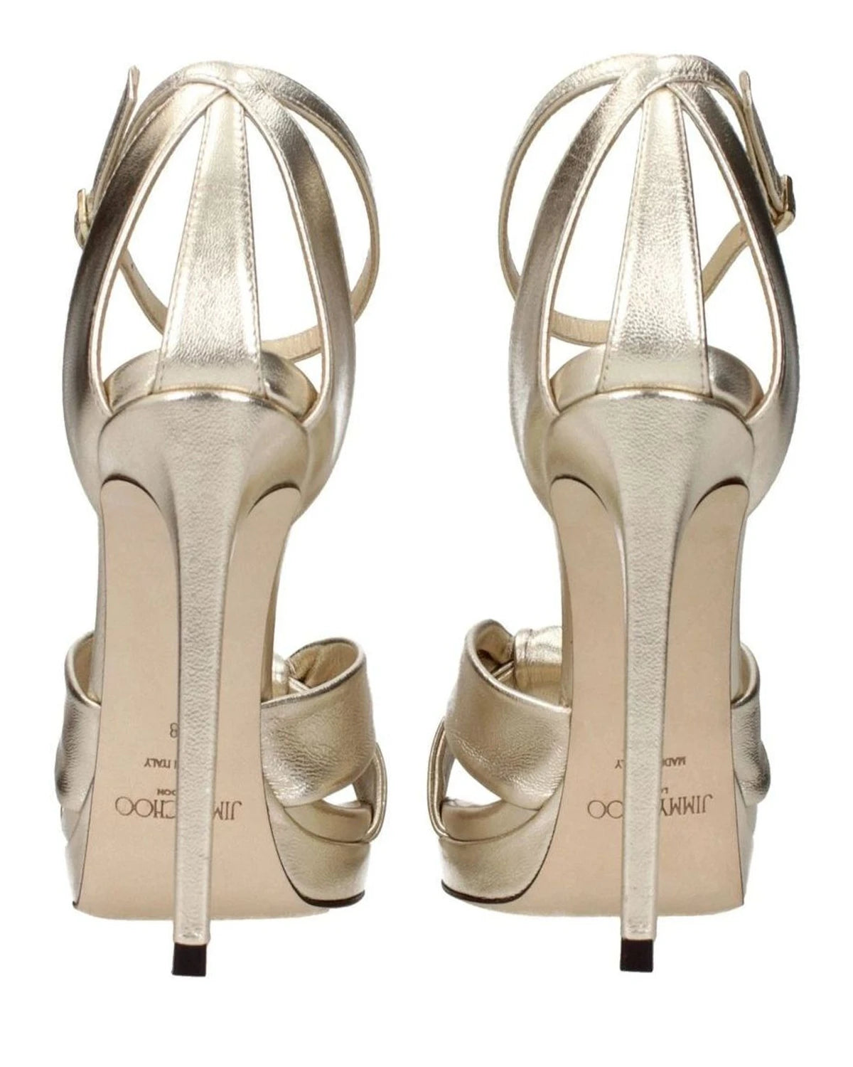 Jimmy Choo Sandals in gold — view 5