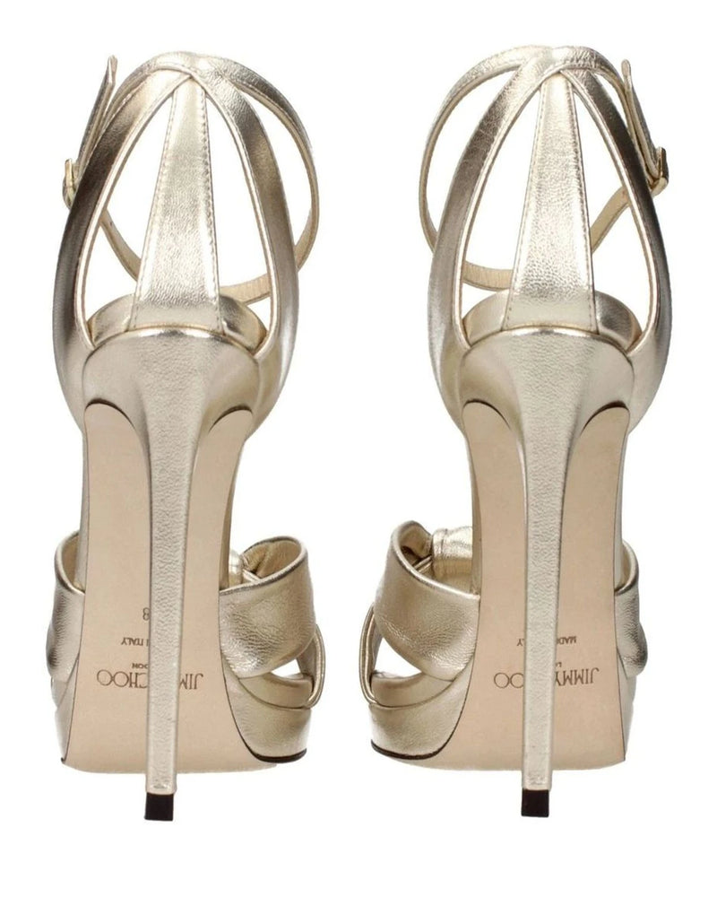 Jimmy Choo Sandals in gold — view 5
