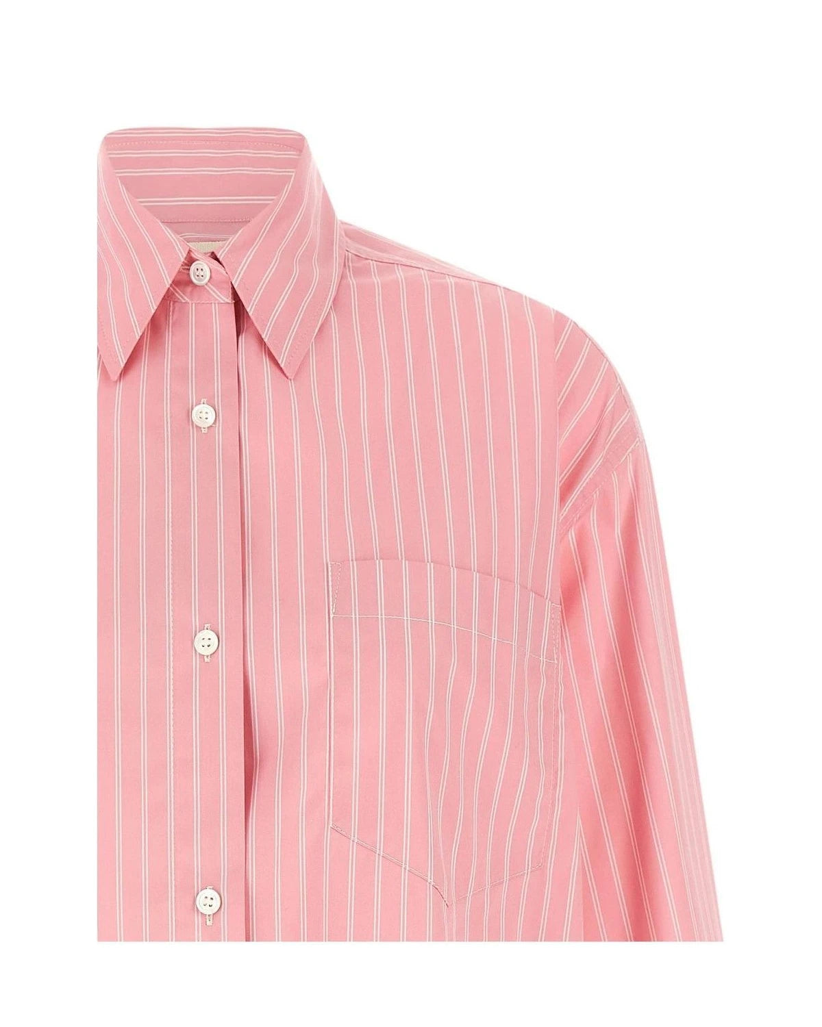 Marni Dress Shirt in pink, Cotton — view 3