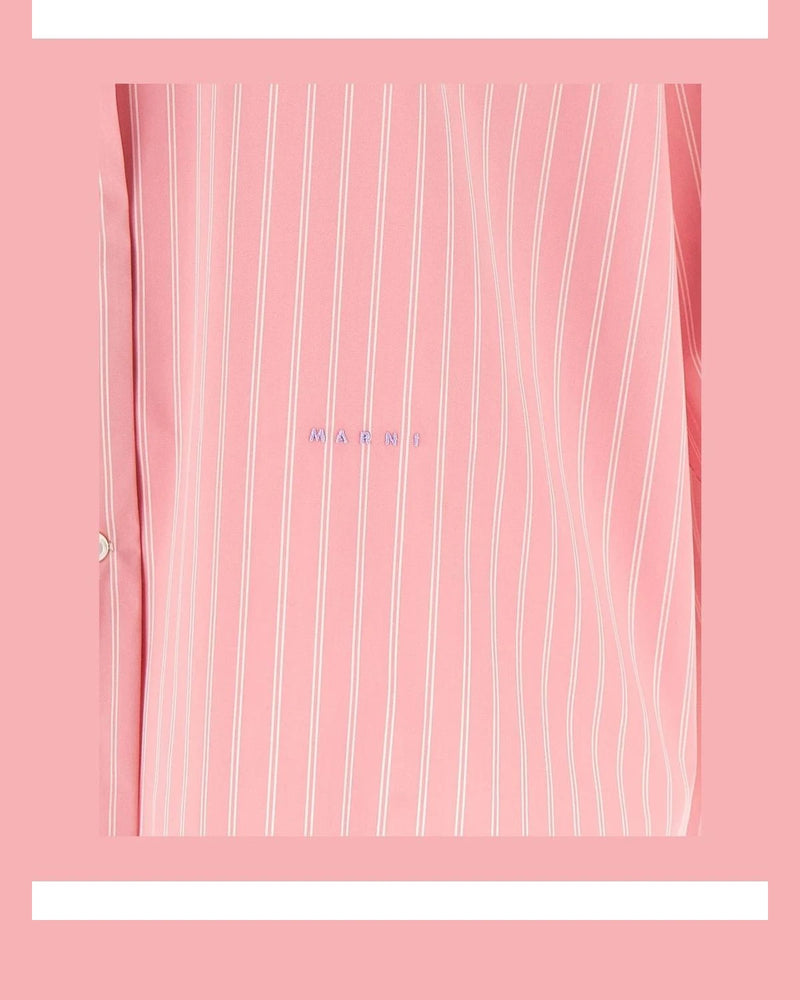 Marni Dress Shirt in pink, Cotton — view 5