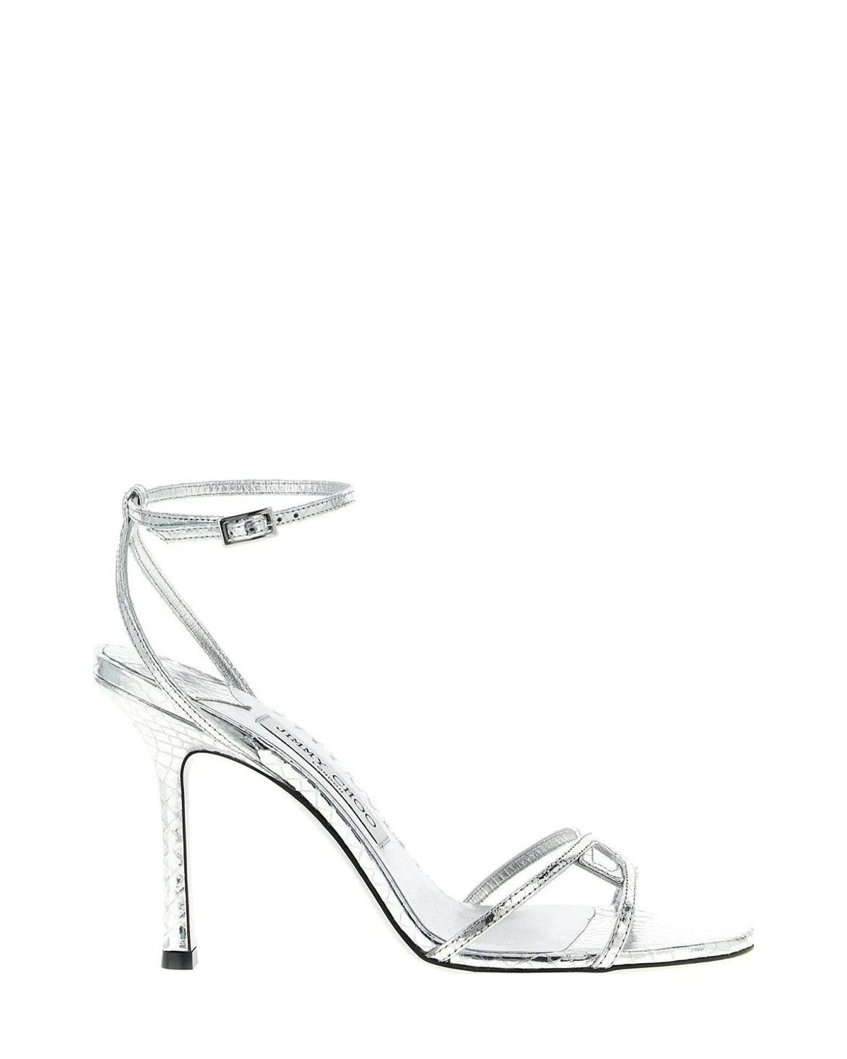 Jimmy Choo Sandals in silver, Leather
