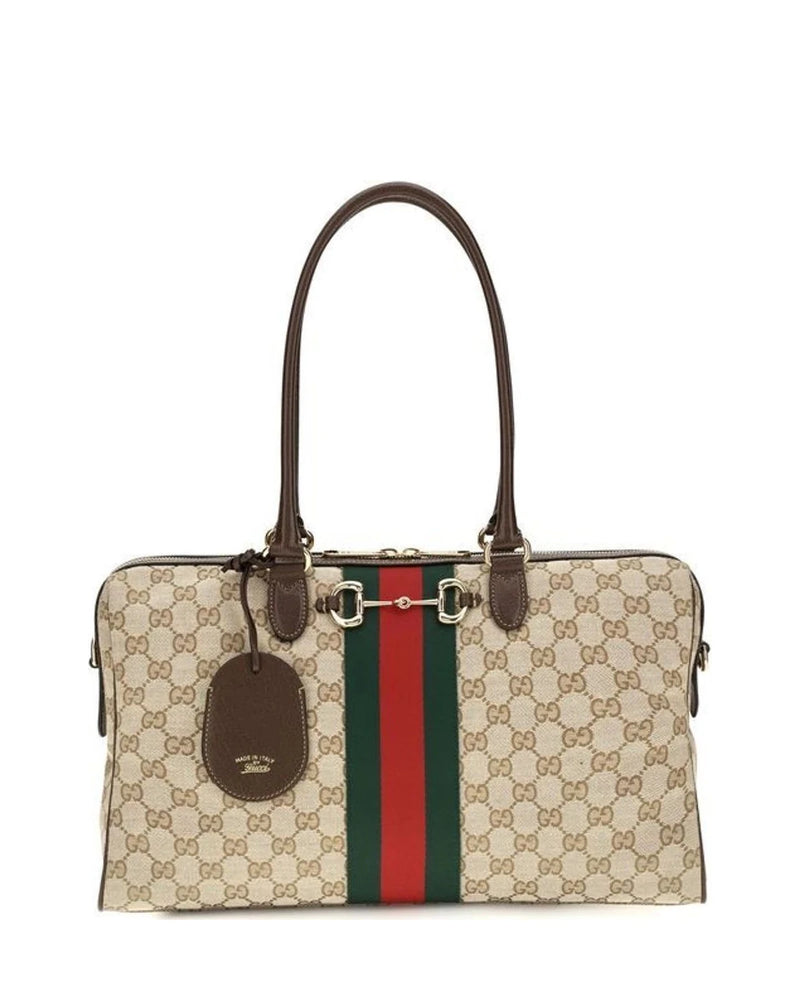 Gucci Satchel Bag in beige