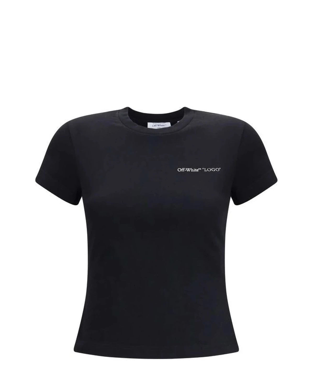 Off-White T-Shirt in black, Cotton