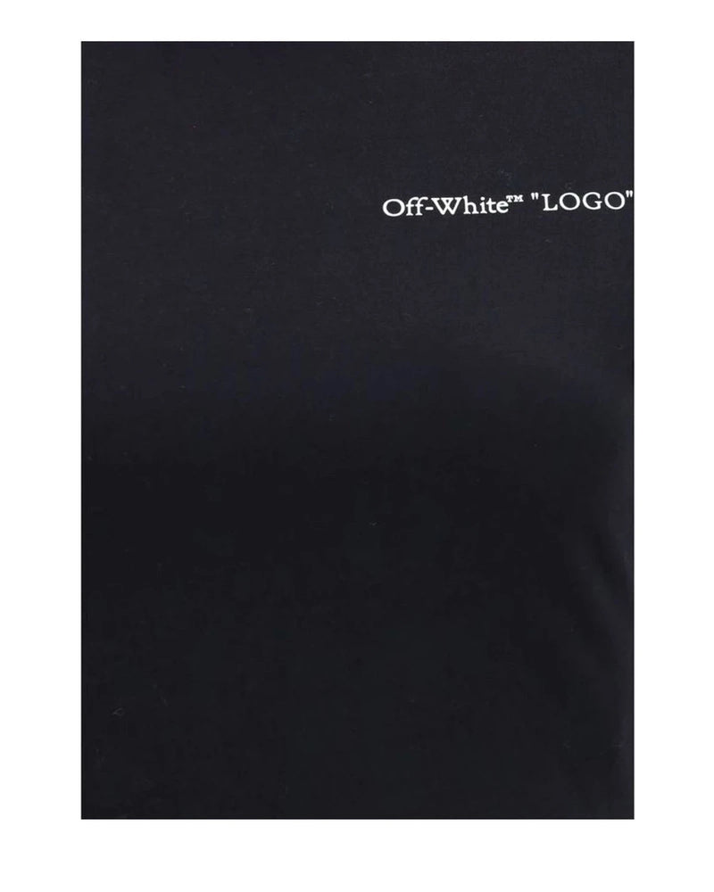 Off-White T-Shirt in black, Cotton — view 3