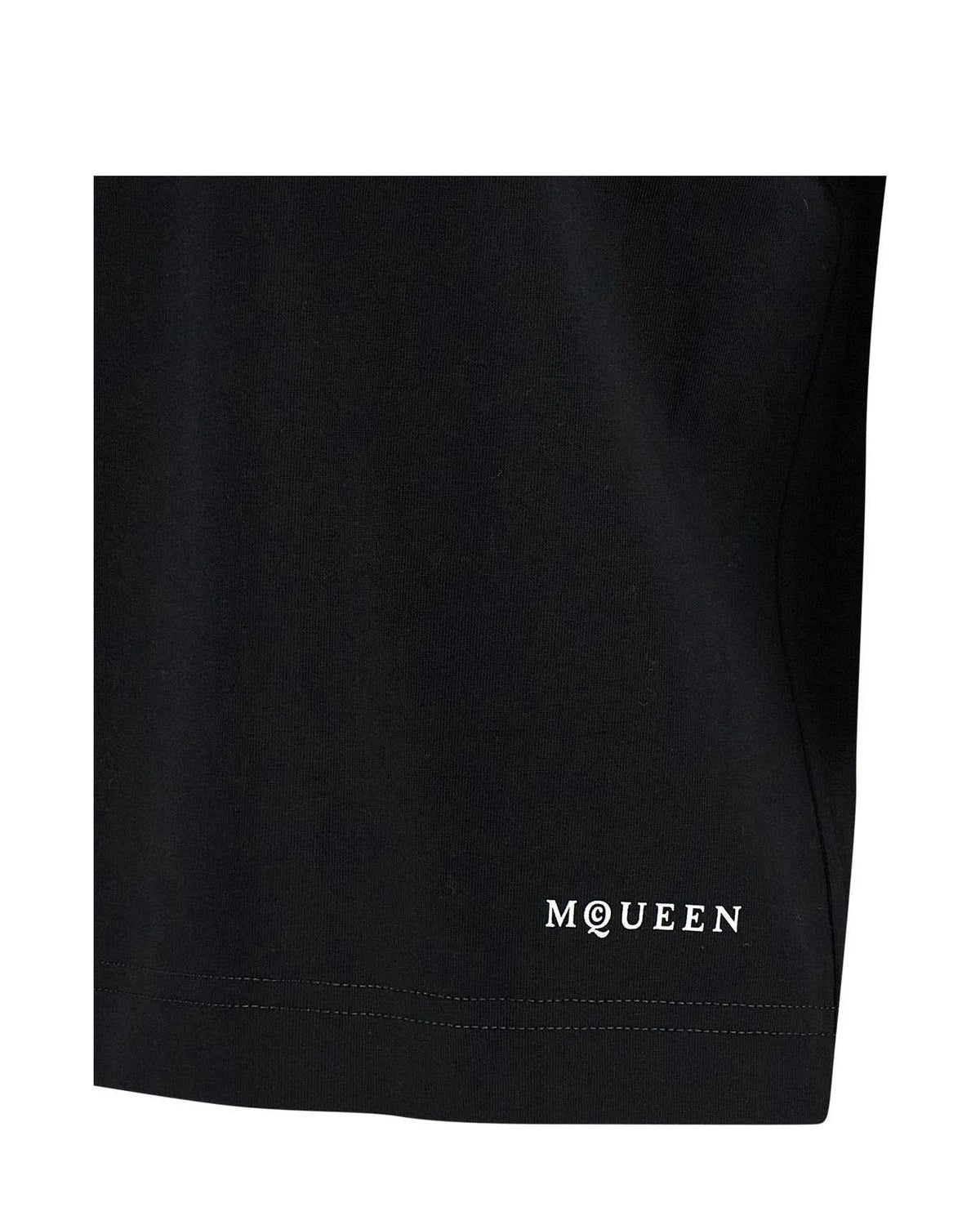 Alexander McQueen T-Shirt in black, Cotton — view 4