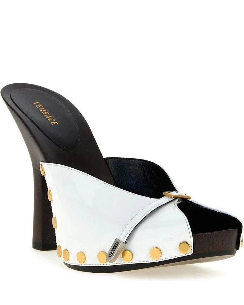 Versace Pumps in white, Calfskin Leather — view 2