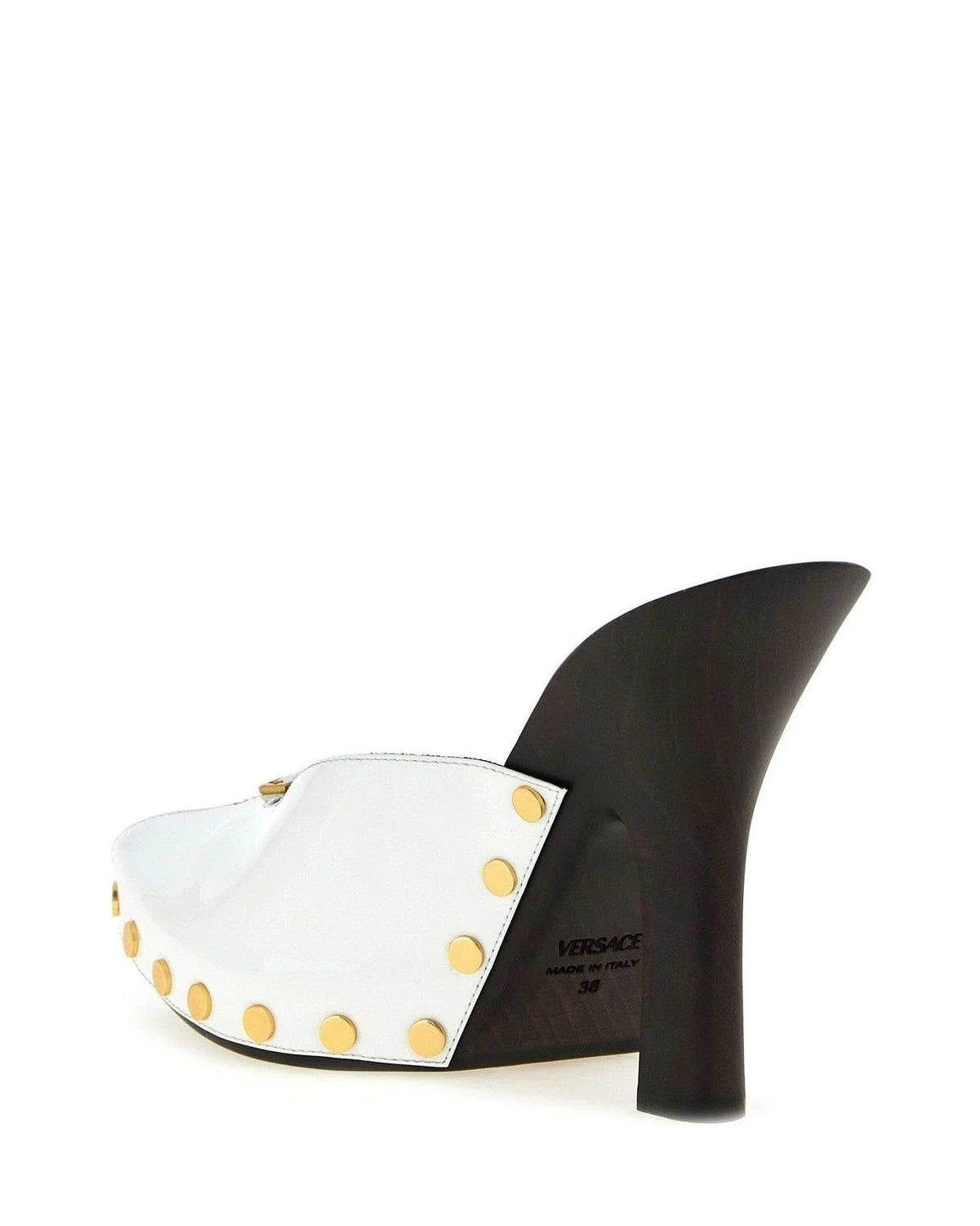 Versace Pumps in white, Calfskin Leather — view 3