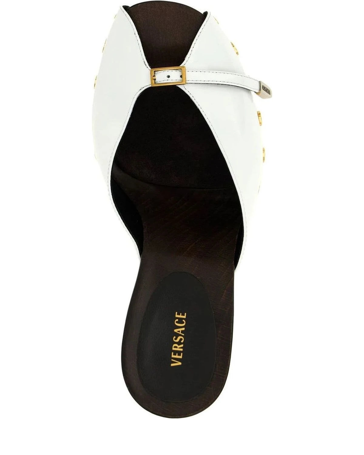 Versace Pumps in white, Calfskin Leather — view 4