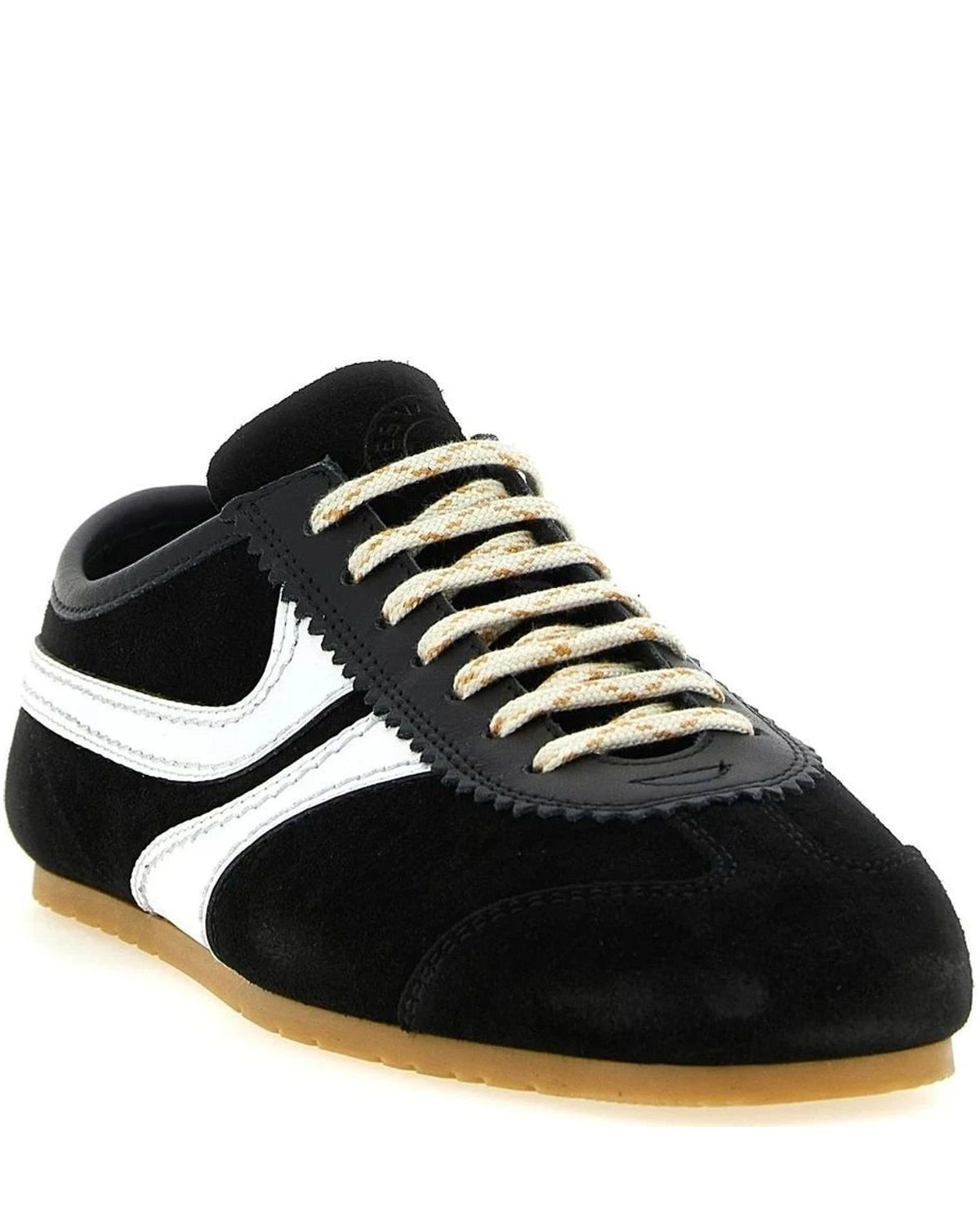 Dries Van Noten Sneakers in black, Calfskin Leather — view 2