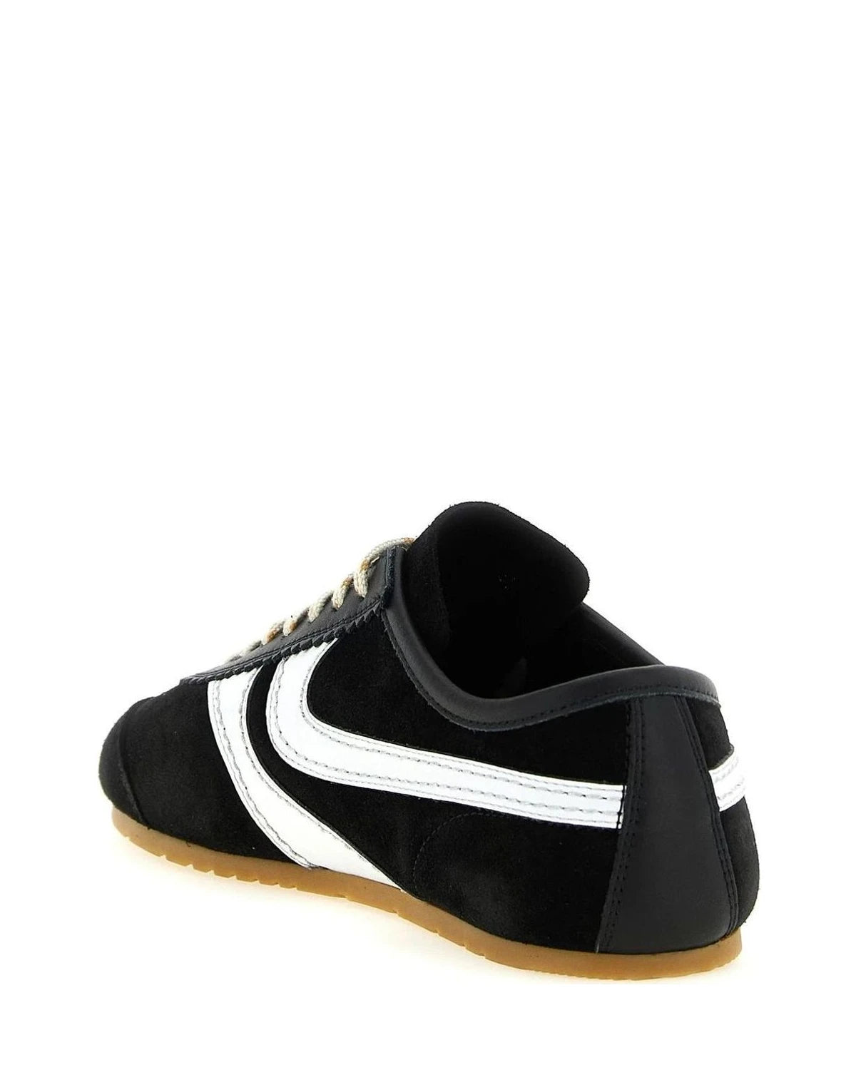 Dries Van Noten Sneakers in black, Calfskin Leather — view 3