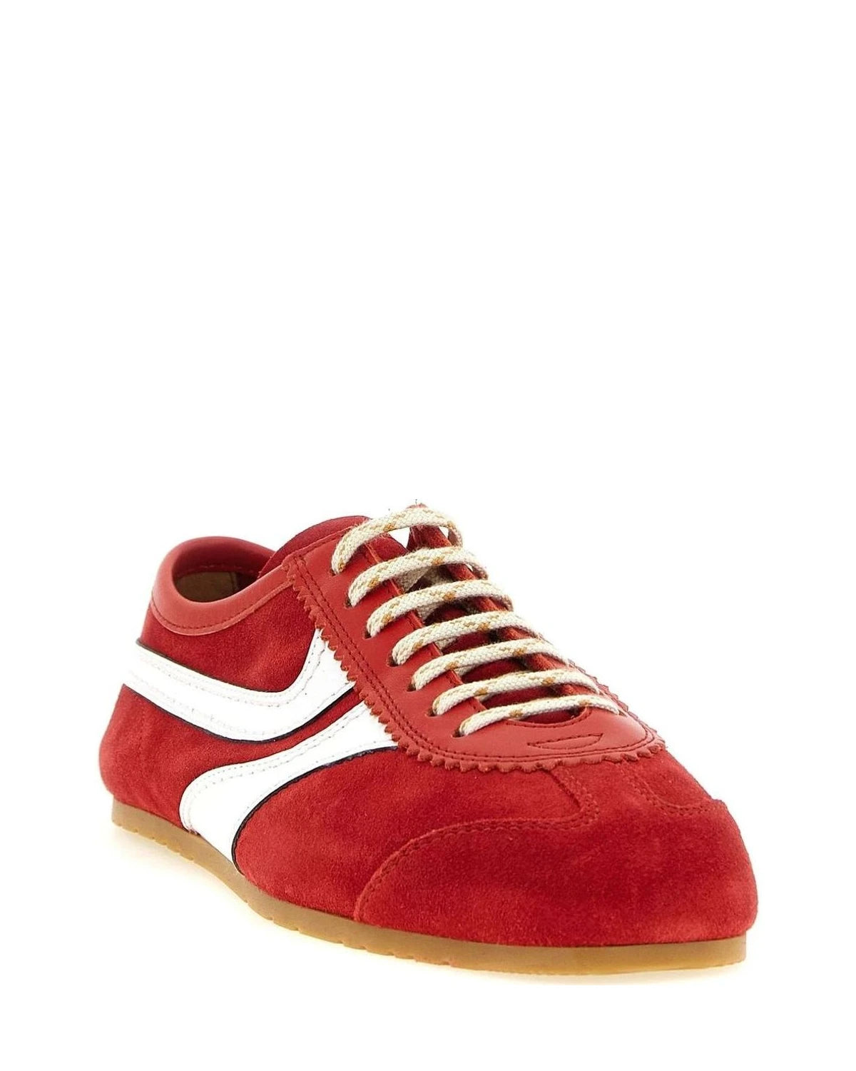 Dries Van Noten Sneakers in red, Calfskin Leather — view 2