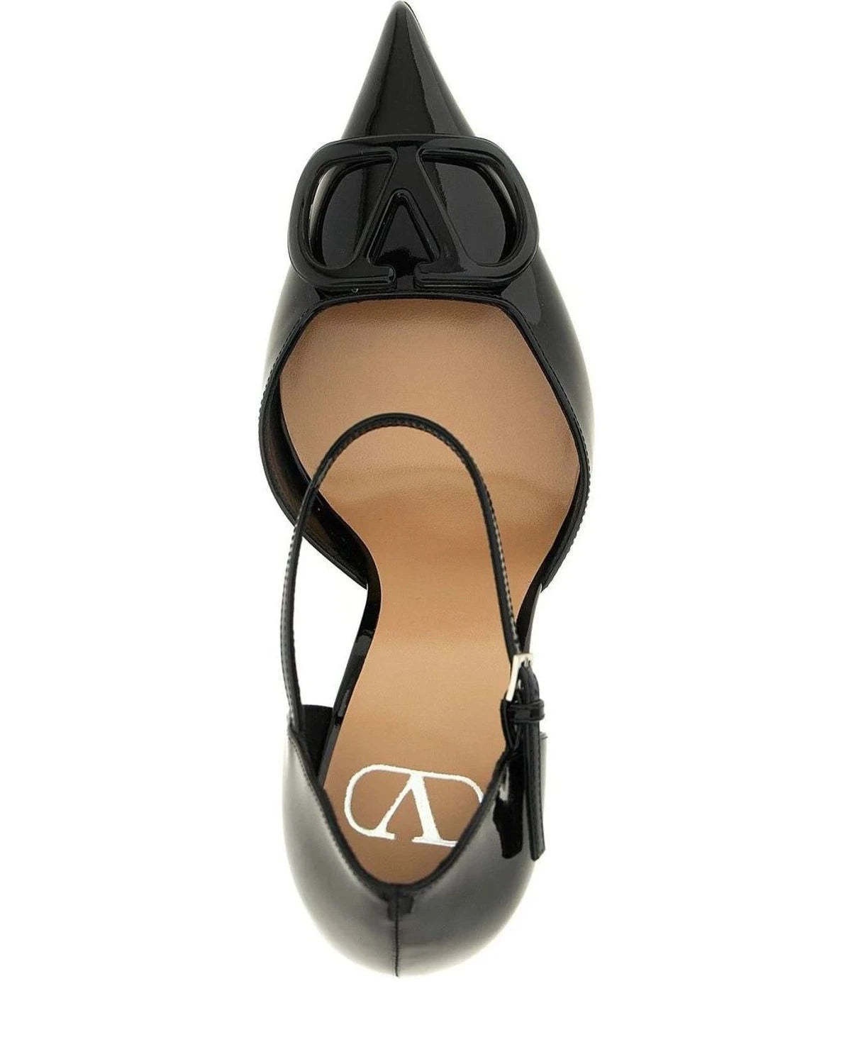 Valentino Garavani Pumps in black, Calfskin Leather — view 4