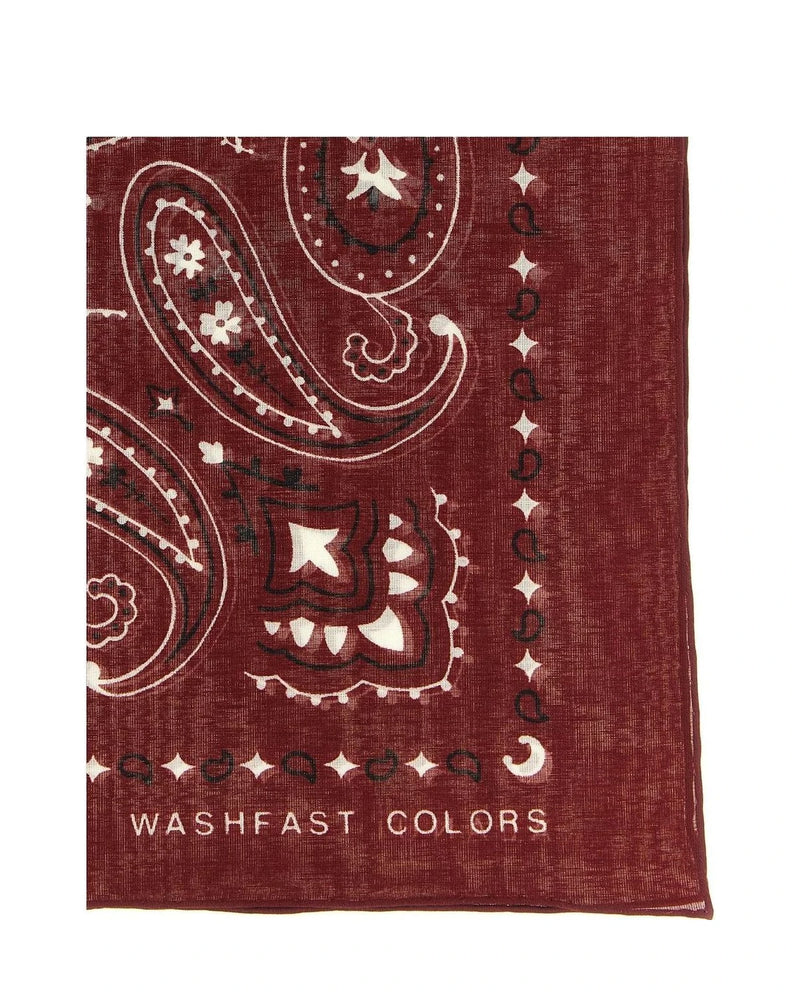 Alanui Scarves & Shawl in red, Cotton — view 2
