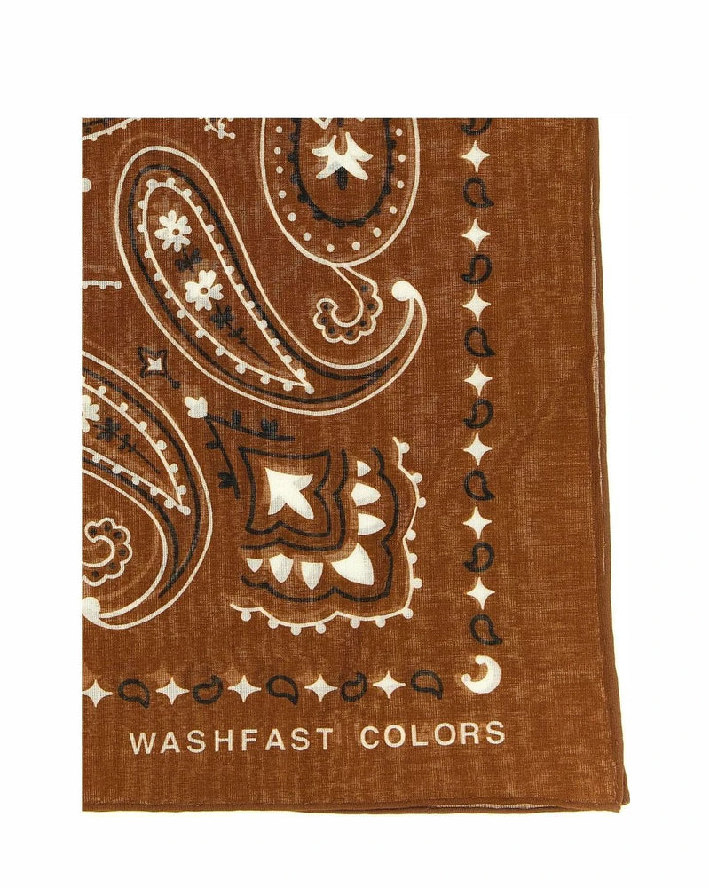 Alanui Scarves & Shawl in brown, Cotton — view 2