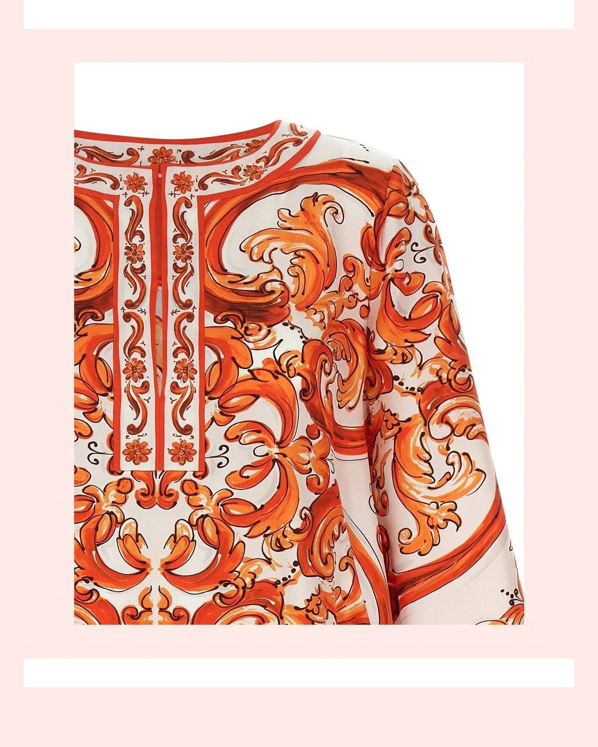 Dolce & Gabbana Dresse in orange, Silk — view 3