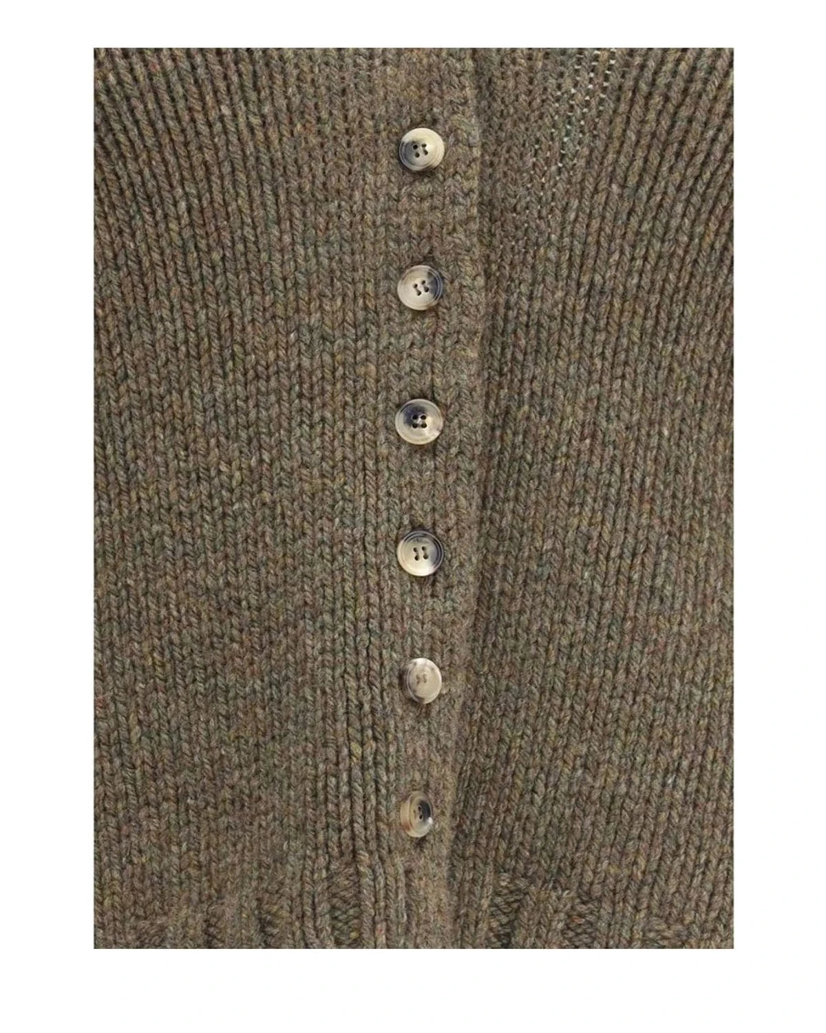 Khaite Cardigan in brown, Kashmir — view 3