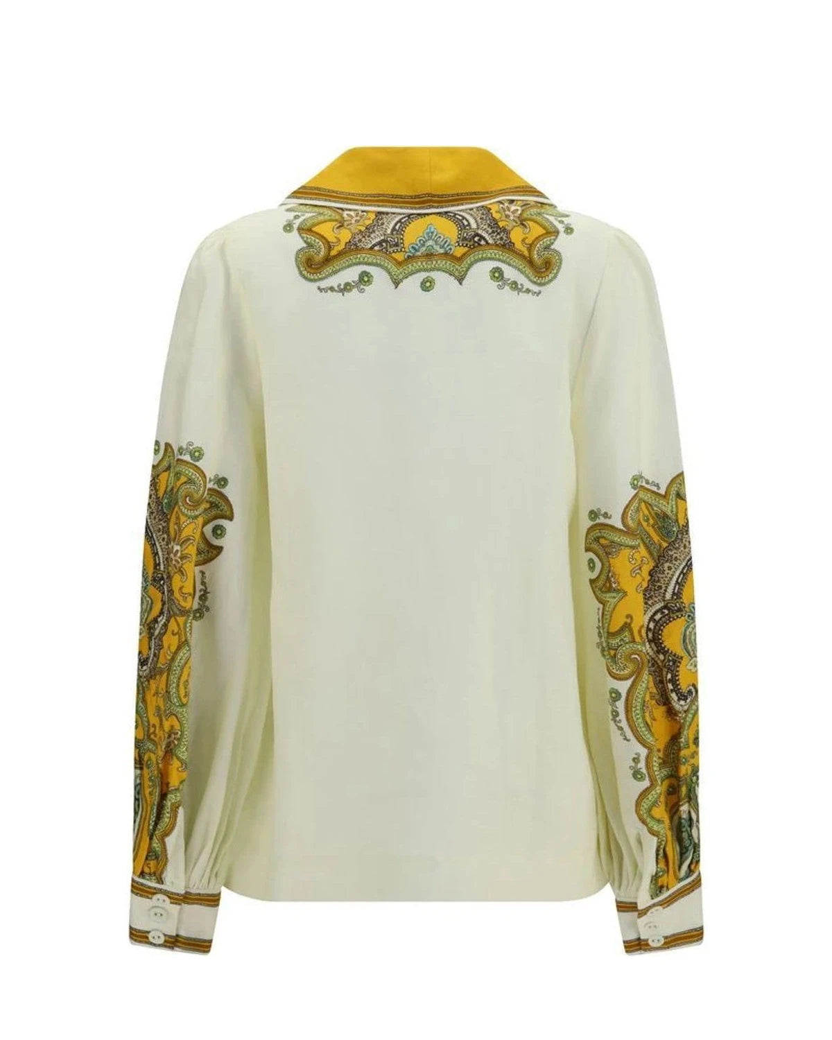Alemais Blouse in beige, Linen — view 2
