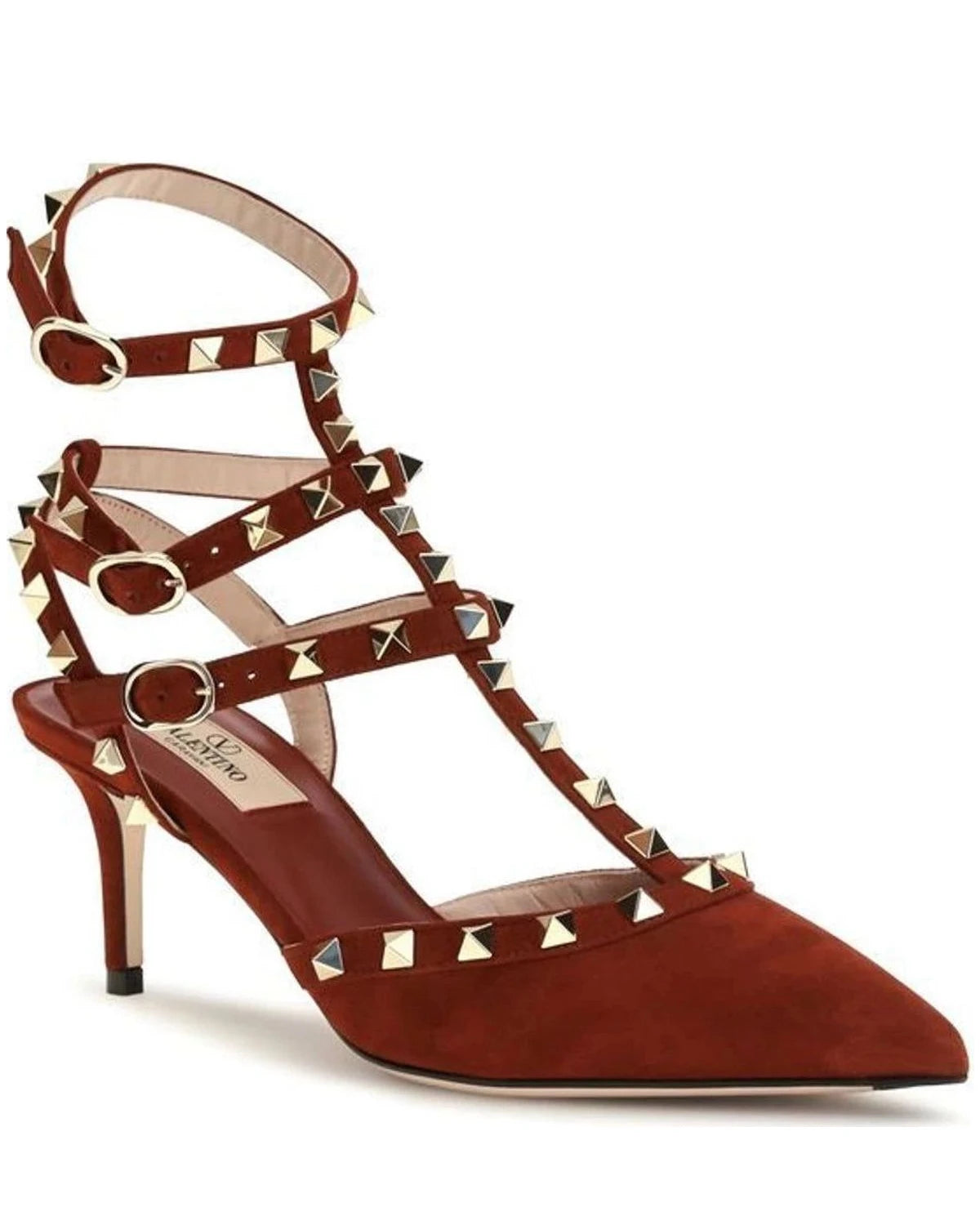 Valentino Garavani Pumps in multicolor, Suede — view 2