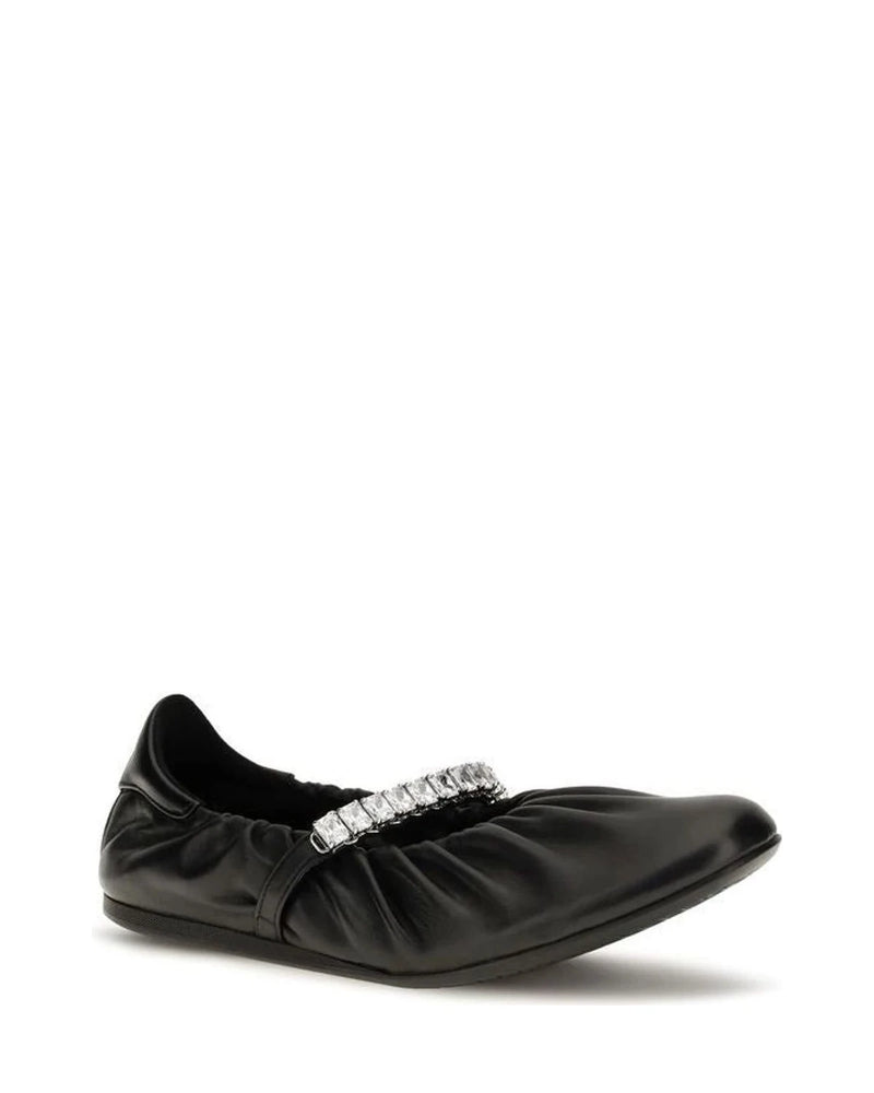 Jimmy Choo Ballet Flats in black, Calf Leather — view 2