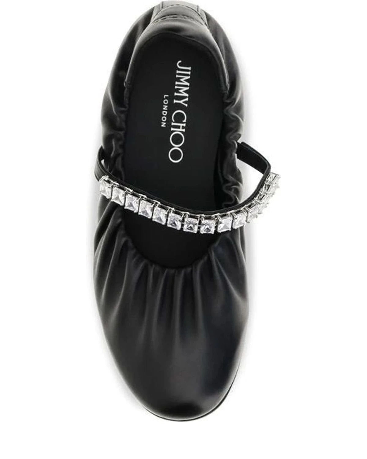 Jimmy Choo Ballet Flats in black, Calf Leather — view 4