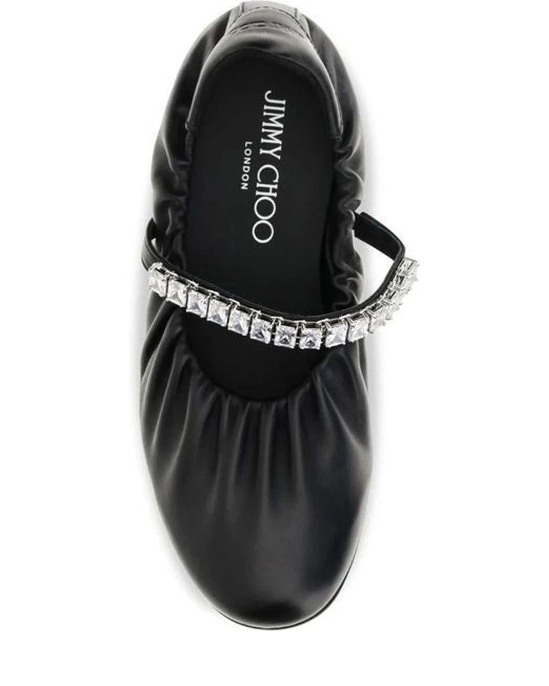 Jimmy Choo Ballet Flats in black, Calf Leather — view 4