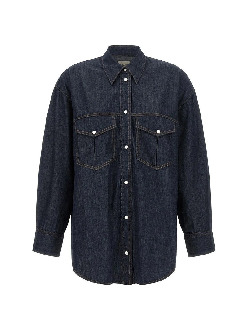 Khaite Dress Shirt in blue, Cotton