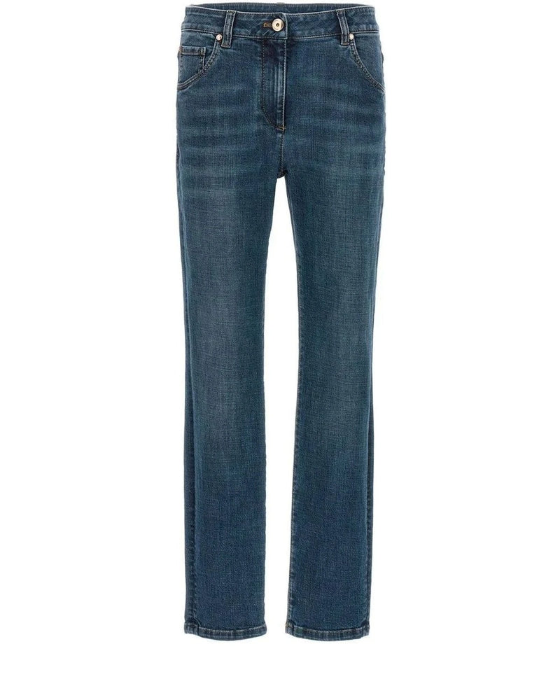 Brunello Cucinelli Jean in blue, Cotton