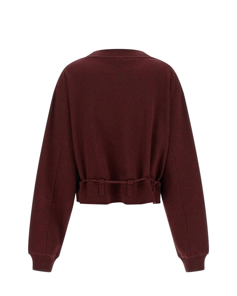Dries Van Noten Sweatshirt in red, Cotton — view 2