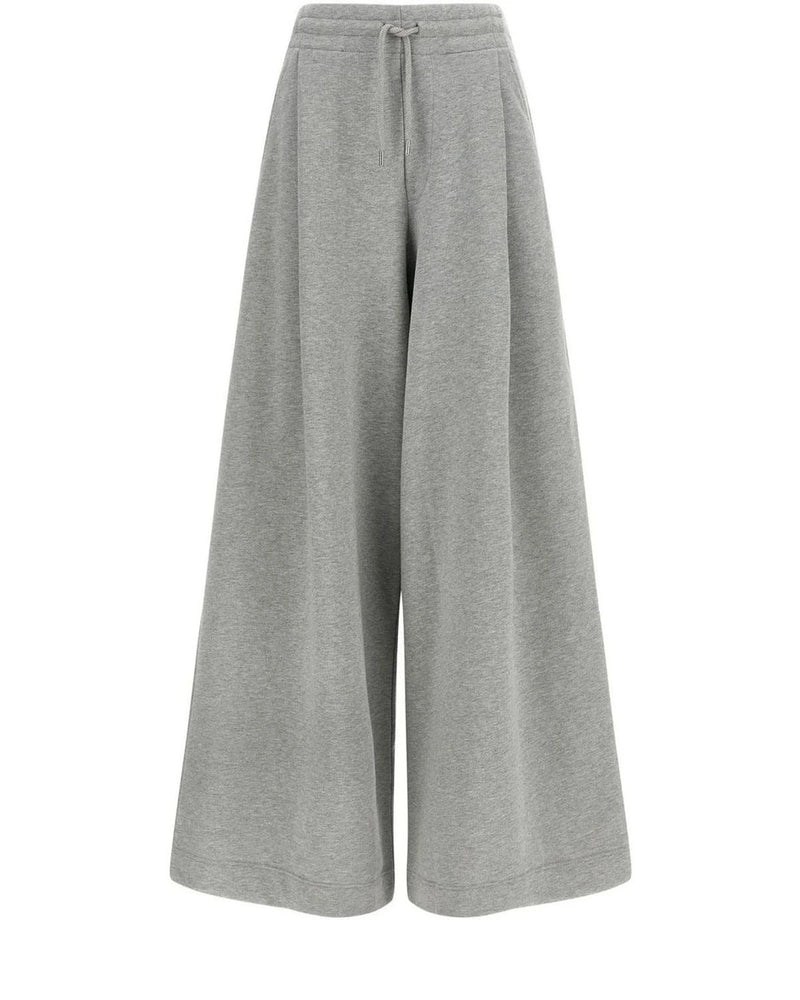 Dries Van Noten Palazzo Pant in gray, Cotton