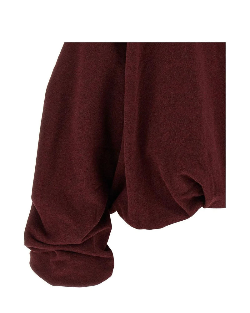 Dries Van Noten Hoodie in red, Cotton — view 4