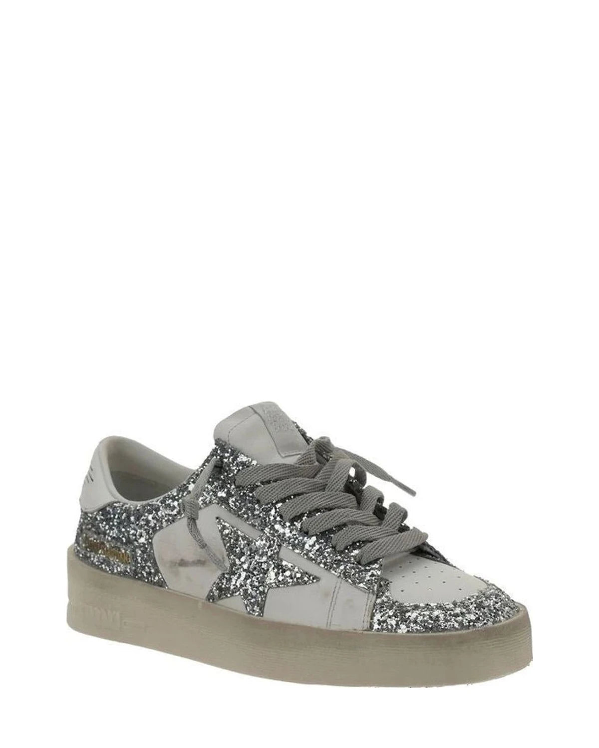 Golden Goose Sneakers in gray, Cotton — view 2