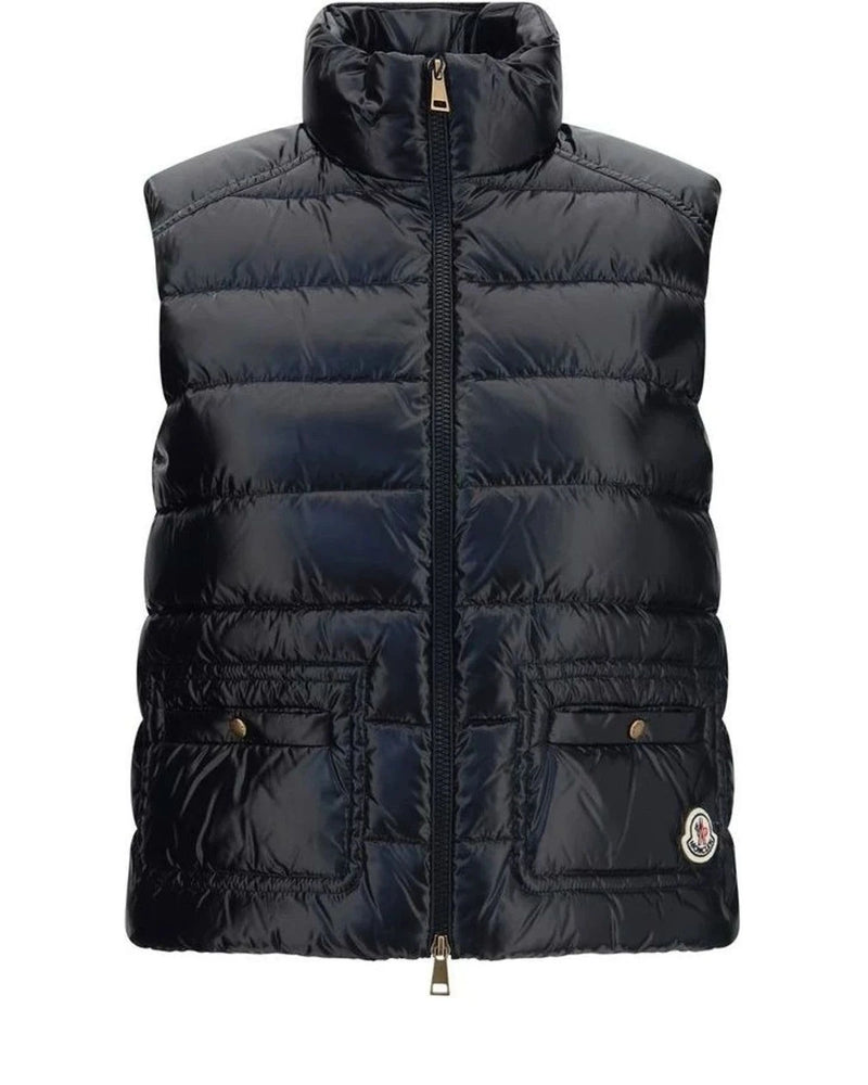 Moncler Vest in black, Polyamide Inner