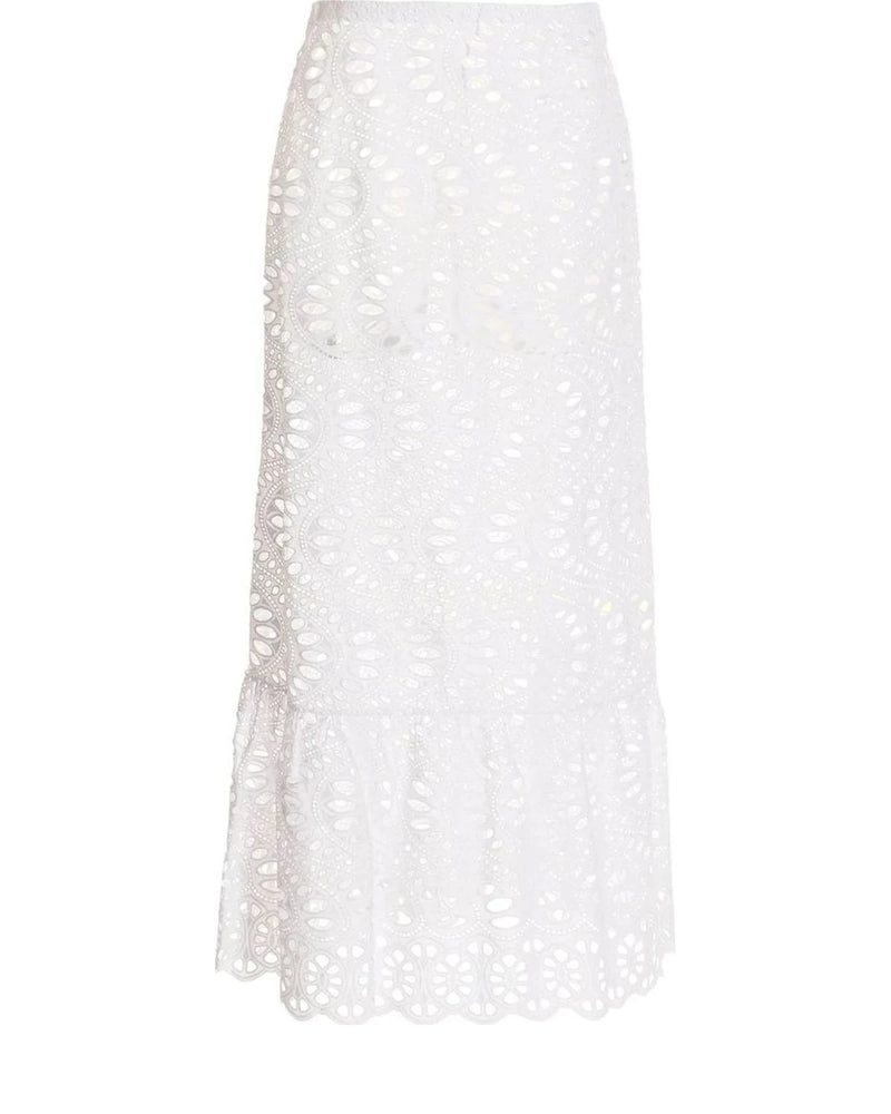 Giambattista Valli Skirt in white, Cotton