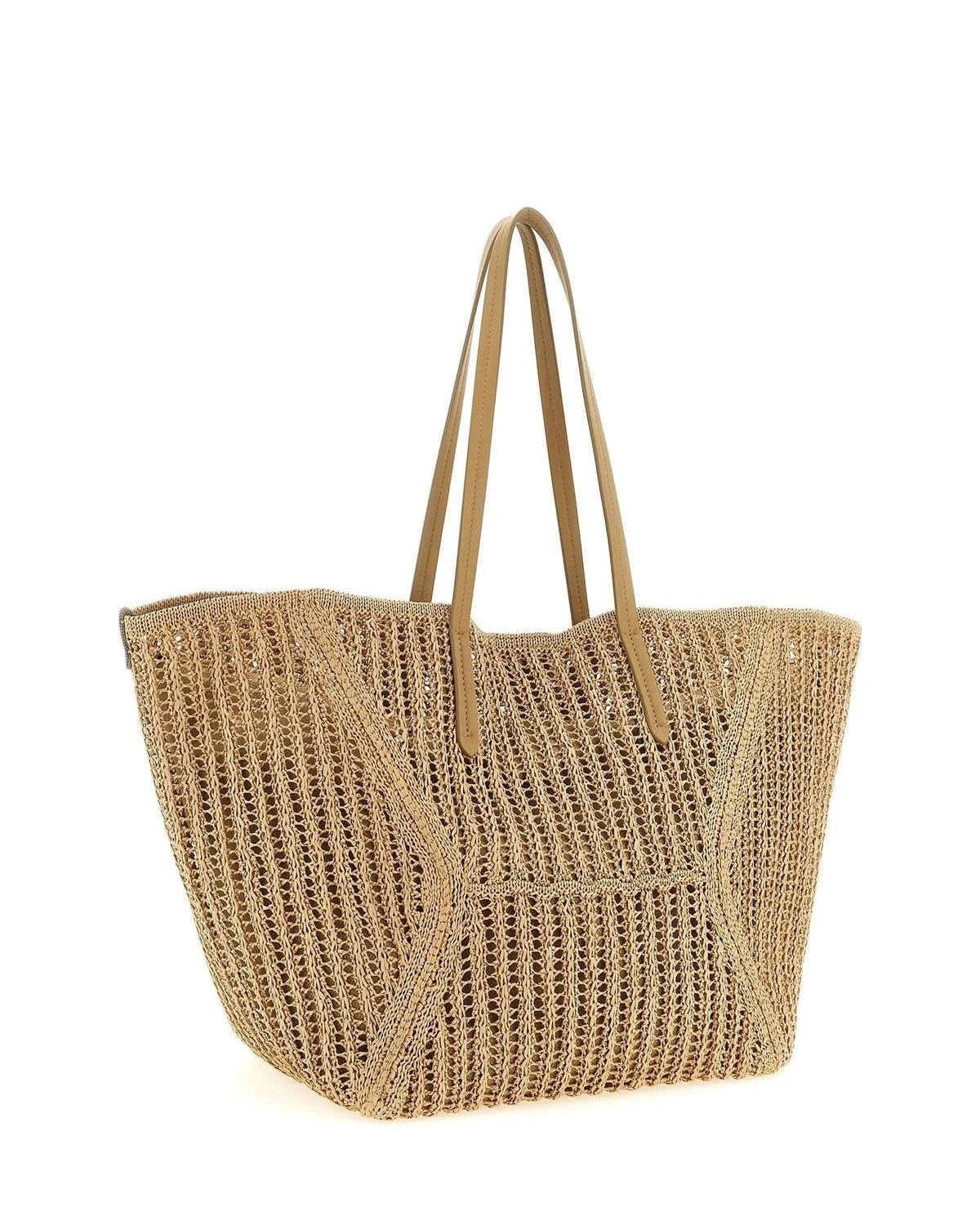Brunello Cucinelli Tote Bag in beige, Polyamide — view 2