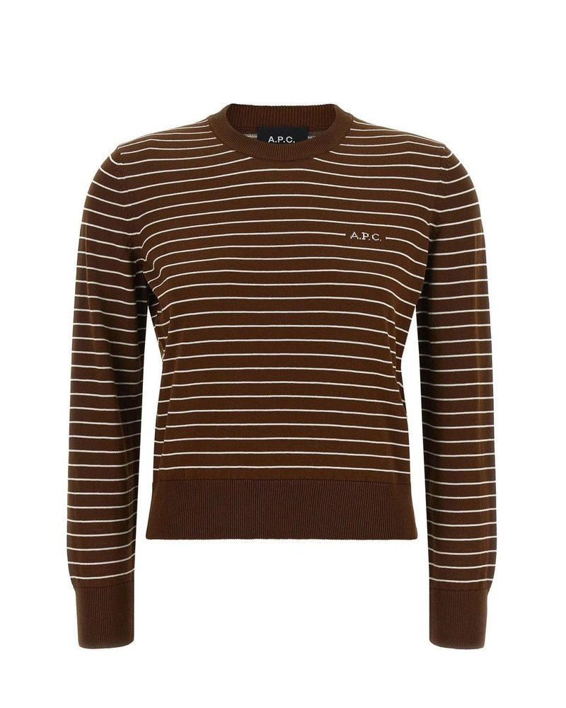 A.P.C. Sweater in brown, Cotton