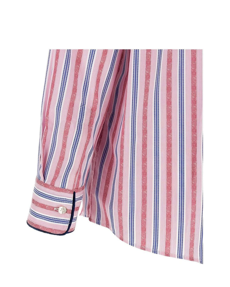 Etro Dress Shirt in multicolor, Cotton — view 4