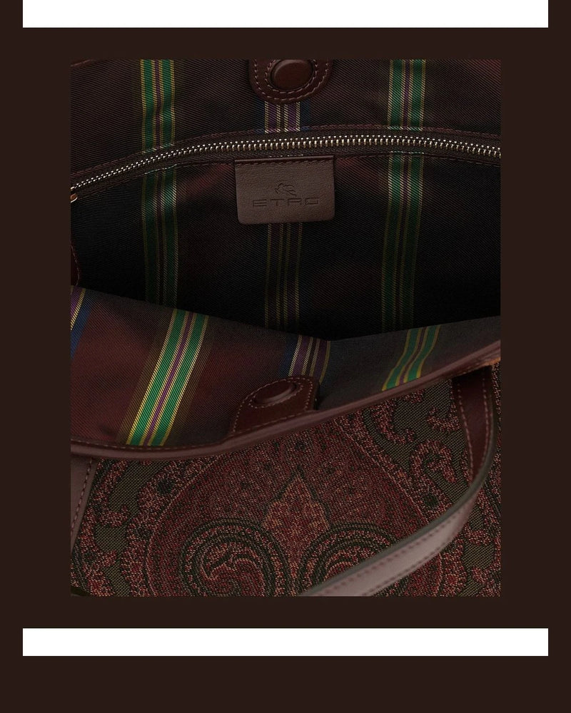 Etro Tote Bag in multicolor, Polyester — view 4