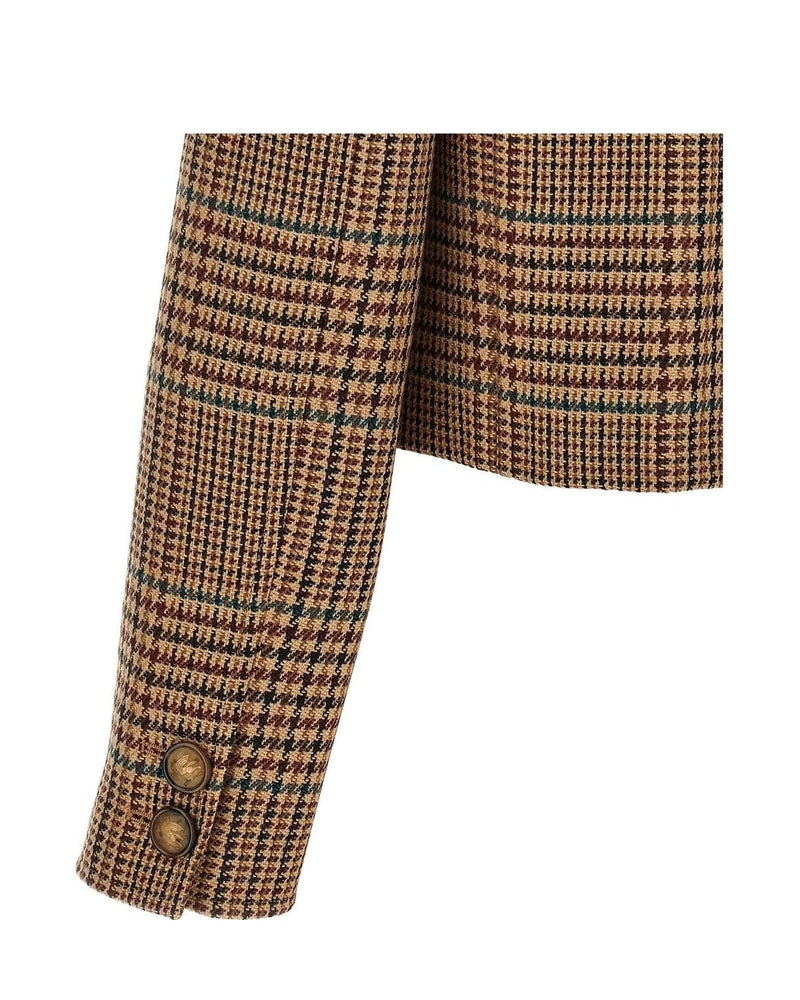Etro Blazer in brown, Wool — view 4