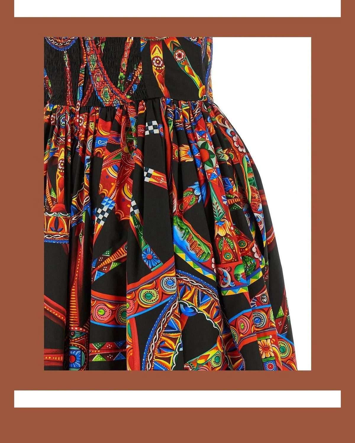 Dolce & Gabbana Dresse in multicolor, Cotton — view 4