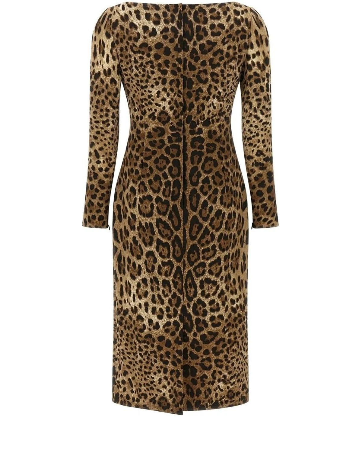 Dolce & Gabbana Dresse in brown, Viscose — view 2