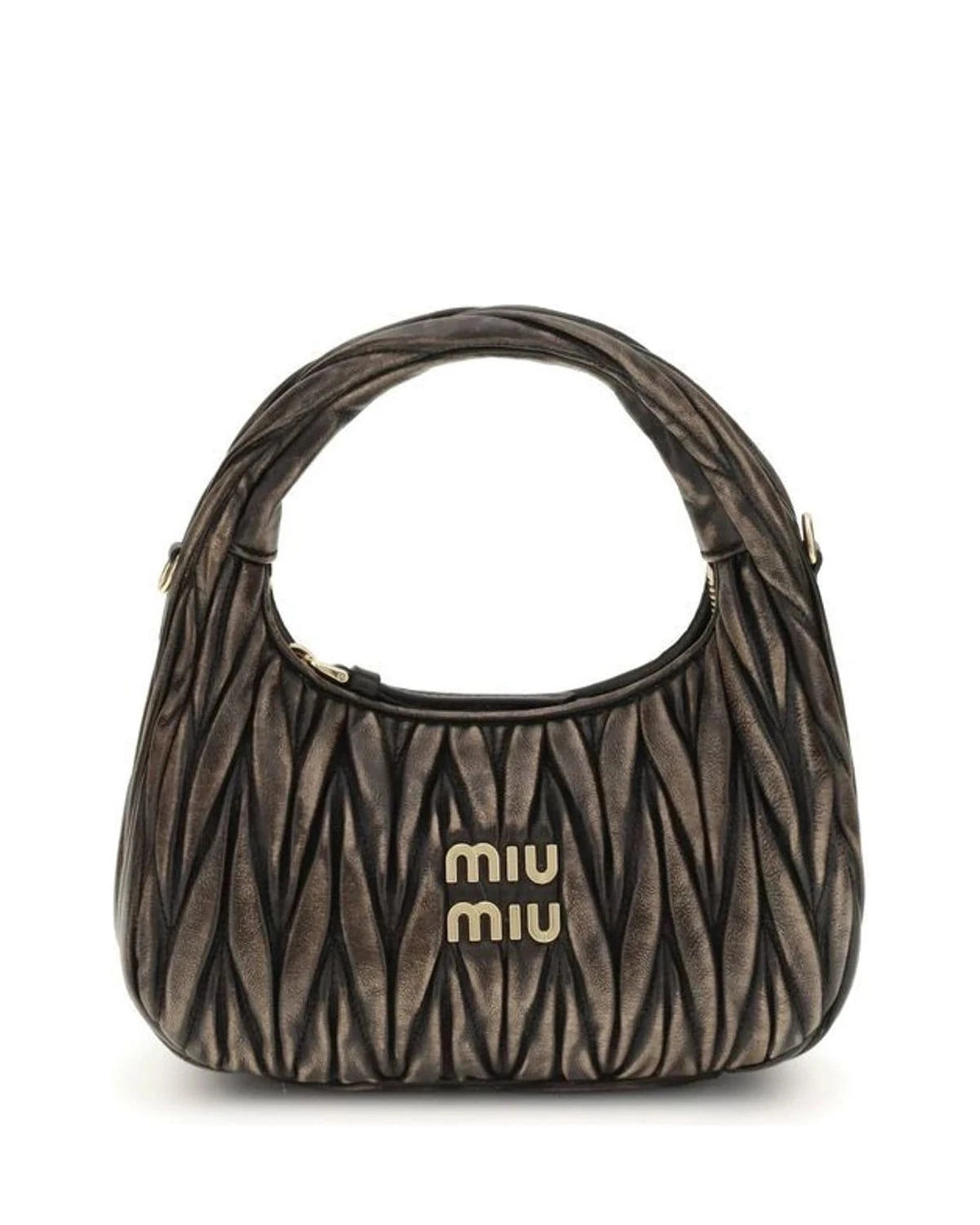 Miu Miu Shoulder Bag in brown, Lamb