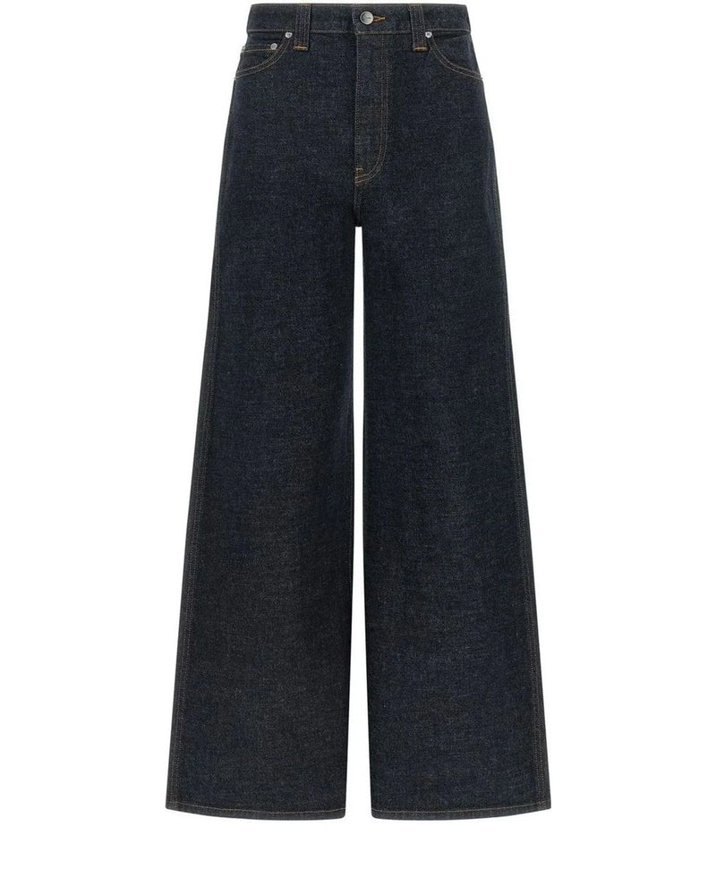 Khaite Jean in blue, Cotton
