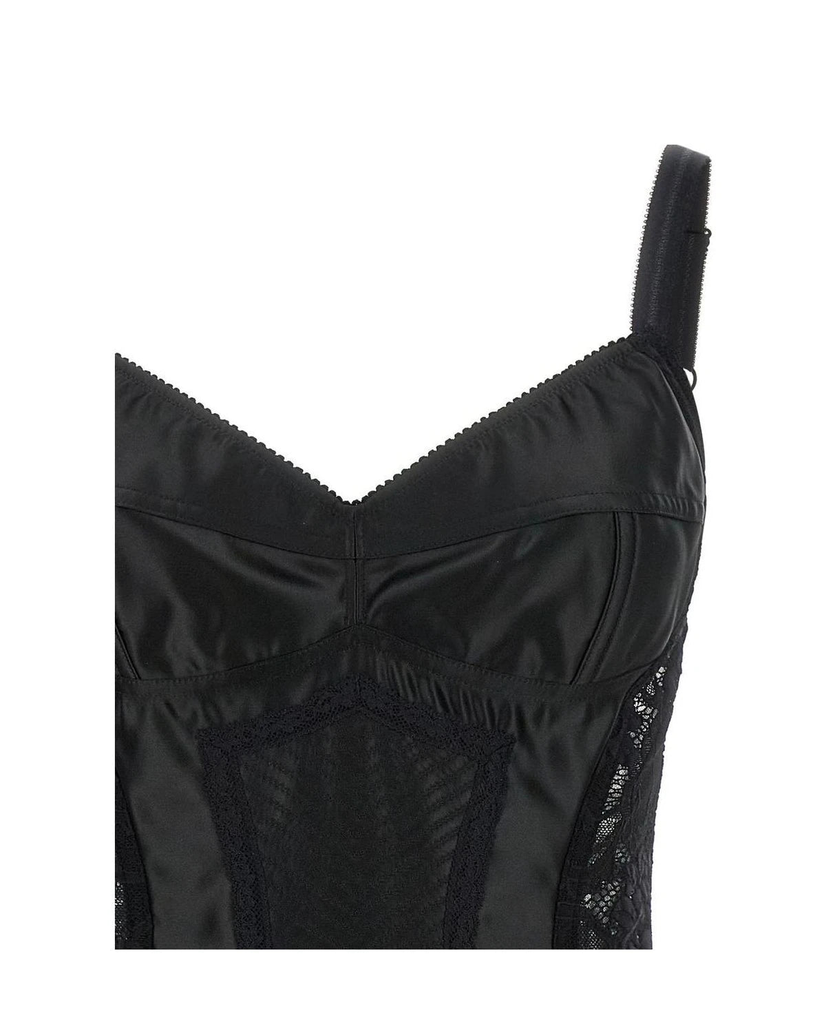 Dolce & Gabbana Bodysuit in black, Polyamide — view 3