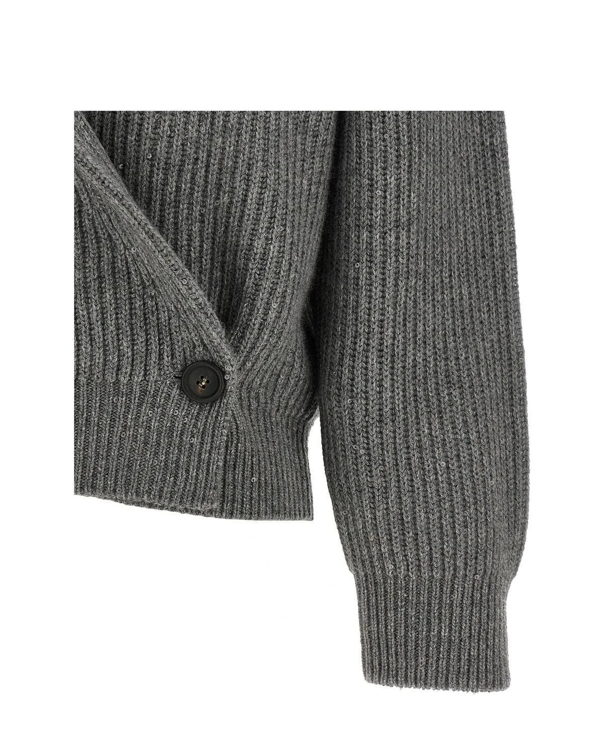 Brunello Cucinelli Cardigan in gray — view 4